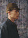 AVIVA JIFEI XUE 24 Autumn and Winter Dark Olive Cotton Brushed Back Hiking Hat AJX-FW24-TC-DOCBKWLC-SGLGW-F Dark Olive Plaid
